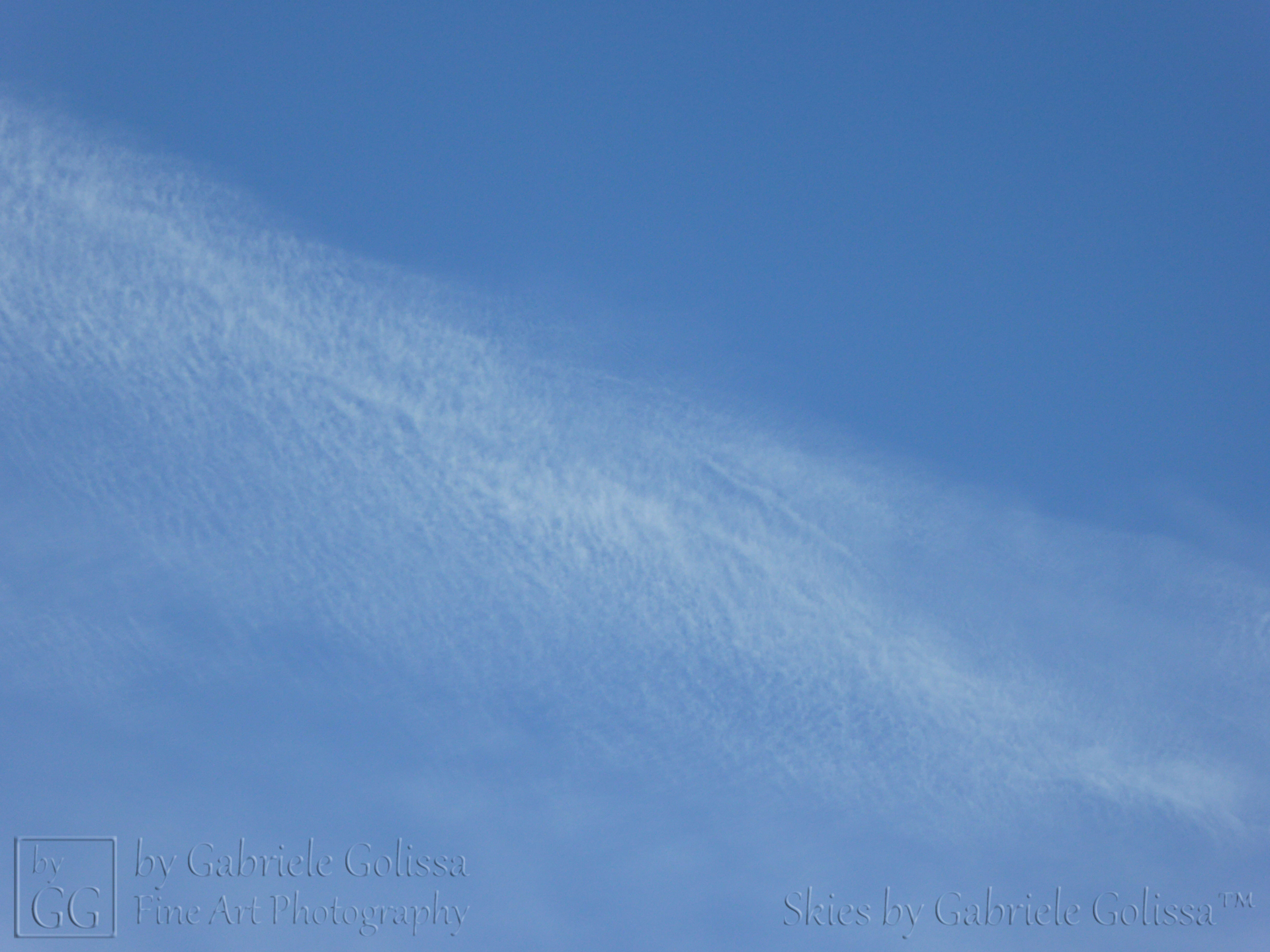 Blue Sky Milky Way