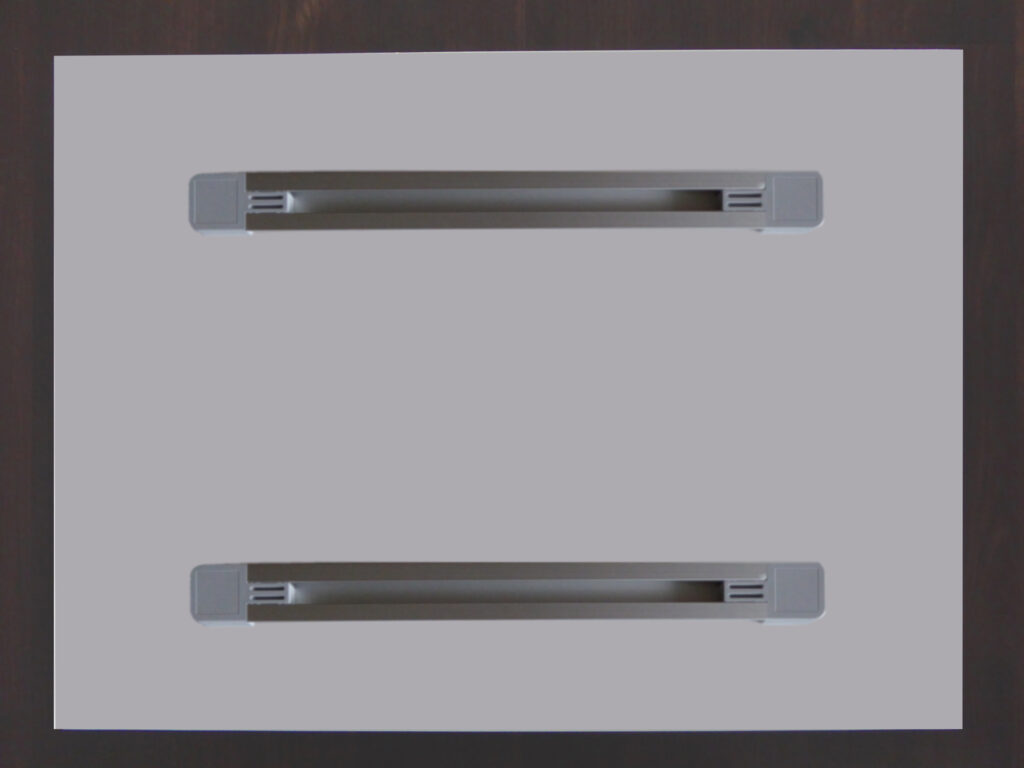 Acrylic Glass - Parallel Aluminum Rail
