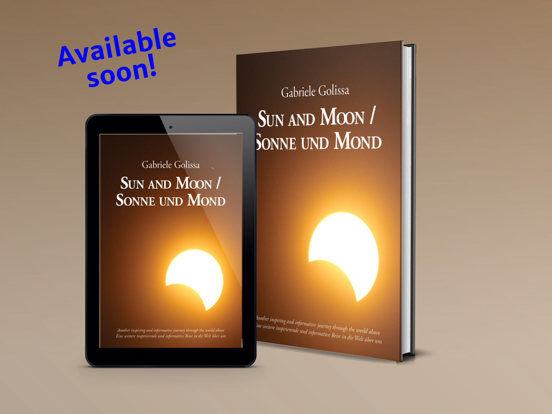 ‘Sun and Moon / Sonne und Mond’ book cover